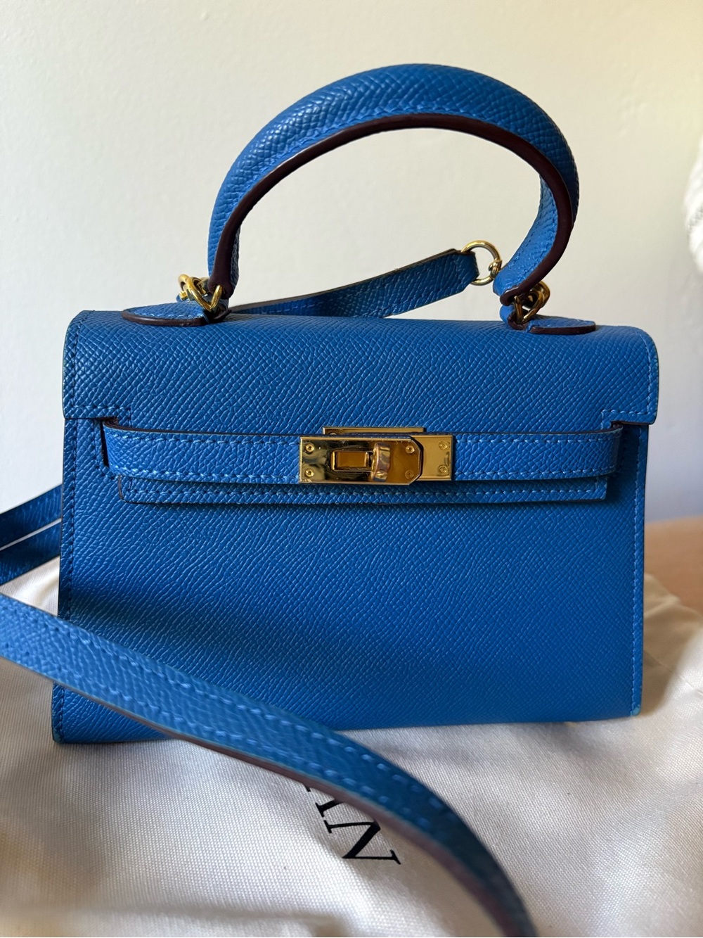 Lily & Bean Hettie Mini Bag in Lightning Blue - Picture 5 of 11